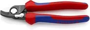 KNIPEX Kabelové nůžky s otevírací pružinou, 165mm